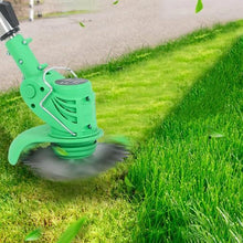 Load image into Gallery viewer, Powerful Electric Battery Operated Cordless Weed Eater - Grass Trimmer