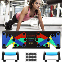 Load image into Gallery viewer, ULTIMATE 9 IN 1 PUSH UP BOARD HOME WORKOUT STATION 96 reviews