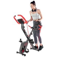 Load image into Gallery viewer, Space Saving Upper / Lower Body Motion Recumbent Exercise Bike