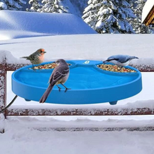 Load image into Gallery viewer, Heated Modern Winter Outdoor Garden Porch Hummingbird Bird Bath