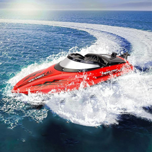 Load image into Gallery viewer, Ultra Fast Brushless Waterproof Remote Control Speed Racing Jet Boat