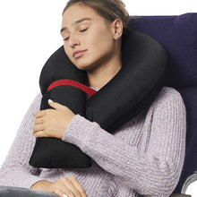 Load image into Gallery viewer, Portable Inflatable Ergonomic Airplane Travel Neck Pillow 2 PCS