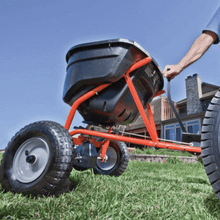 Load image into Gallery viewer, Premium Pull Behind Manure Compost Fertilizer Spreader