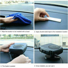 Load image into Gallery viewer, Windshield Defroster Heating Fan - Car Dryer 2 In 1 Mini Electric Windshield Defroster And Demister 12V