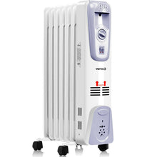 Load image into Gallery viewer, Powerful Oil Filled Freestanding Radiator Heater 1500W