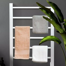 Load image into Gallery viewer, Powerful Freestanding Electric Heated Towel Warmer Drying Rack