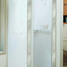 Load image into Gallery viewer, 32 in x 32 in Portable Compact Mobile Home Stand Up Shower Stall Kit