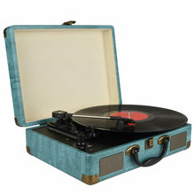 Load image into Gallery viewer, Portable Vinyl Record Player Portable Modern Retro Turntable
