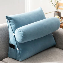 Load image into Gallery viewer, Luxury Back Wedge Bed Pillow For Back Pain