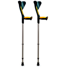 Load image into Gallery viewer, Ergonomic Adjustable Adult Forearm Walking Handicap Crutches 2 PC