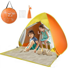 Load image into Gallery viewer, Family-Size Pop Up Outdoor Sun Shelter Beach Shade Tent Canopy