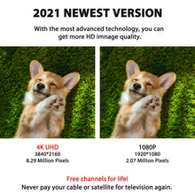Load image into Gallery viewer, 300 Miles Indoor Digital Amplified HDTV Antenna W/ Signal Booster