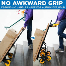 Load image into Gallery viewer, Heavy Duty Stair Climbing Convertible Hand Truck Dolly