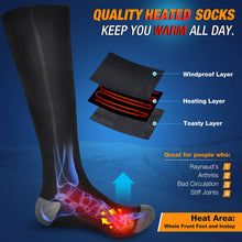 Load image into Gallery viewer, Rechargeable Electric Heated Socks