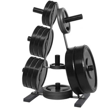 Load image into Gallery viewer, Heavy Duty Bumper Plate Storage Weight Tree Rack