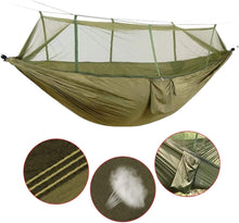 Load image into Gallery viewer, All-In-One Double Person Lightweight Backpacking Camping Hammock Tent With Mosquito Net