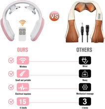 Load image into Gallery viewer, Portable Smart Electric Pulse Cervical Neck Relax Massager With Heat