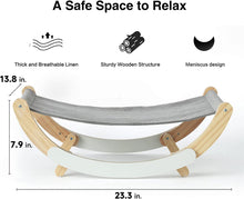 Load image into Gallery viewer, Wooden Cat Hammock