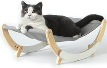 Load image into Gallery viewer, Wooden Cat Hammock