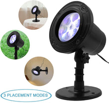 Load image into Gallery viewer, Christmas Falling Snow Flake Led Light Projector For Outdoor And Indoor