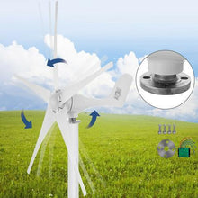 Load image into Gallery viewer, Premium Wind Turbine Generator Small Home Windmill Generator