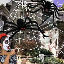 Load image into Gallery viewer, Spider Web Yard Decor Halloween Decorations