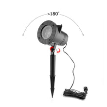 Load image into Gallery viewer, Animated Outdoor Christmas Holiday Laser Light Projector