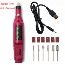 Load image into Gallery viewer, Portable Electric Nail File Drill Machine Kit