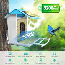 Load image into Gallery viewer, AI-Powered WIFI Smart Bird Feeder Camera