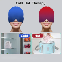 Load image into Gallery viewer, Top-Rated Magic Gel Migraine Cap Ice Hat - Headache And Migraine