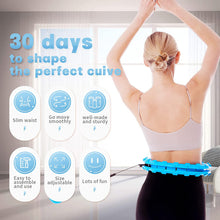 Load image into Gallery viewer, Weighted Smart Magnetic Hula Hoop For Weight Loss