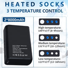 Load image into Gallery viewer, Electric Battery-Operated Rechargeable Self-Heating Heated Socks For Men And Women