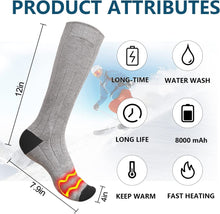 Load image into Gallery viewer, Electric Battery-Operated Rechargeable Self-Heating Heated Socks For Men And Women