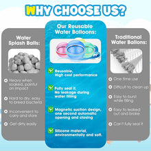 Load image into Gallery viewer, 6-Pack Magnetic Reusable Water Balloons