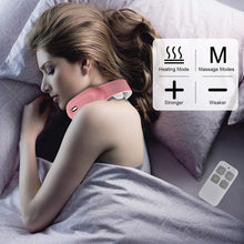 Load image into Gallery viewer, Portable Smart Electric Pulse Cervical Neck Relax Massager With Heat