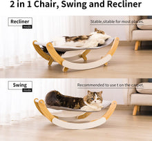 Load image into Gallery viewer, Wooden Cat Hammock