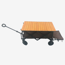 Load image into Gallery viewer, Collapsible Outdoor Lawn Garden Yard Wagon Planting Cart