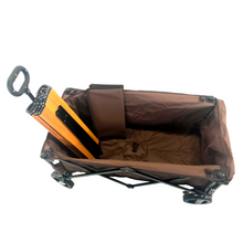 Load image into Gallery viewer, Collapsible Outdoor Lawn Garden Yard Wagon Planting Cart