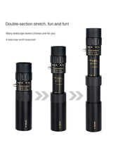 Load image into Gallery viewer, 4K 10-300X40mm Super Telephoto Zoom Monocular Telescope