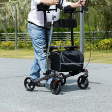 Load image into Gallery viewer, Heavy Duty Standing Upright Rollator Senior Walker