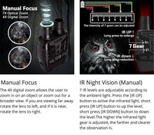 Load image into Gallery viewer, Digital Night Vision Binoculars With 32GB For Viewing Up To 984ft In The Dark With 2.31" LCD Screen Takes Photos & Video Recording