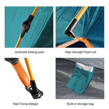 Load image into Gallery viewer, 2 Person Camping Tent Waterproof Portable Outdoor Pop-up Tent