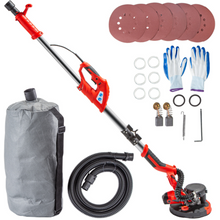 Load image into Gallery viewer, Drywall Sander 850w Folding Handle Variable Speed Sanding Pad W/ Vacuum Bag