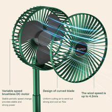 Load image into Gallery viewer, Rechargeable Small Portable Cooling Mini Fan