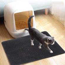 Load image into Gallery viewer, Soft surface Non-slip two-layer & waterproof cat litter mat