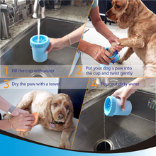 Load image into Gallery viewer, Top-Rated Dog Foot Paw Cleaner Washer And Scrubber Solution