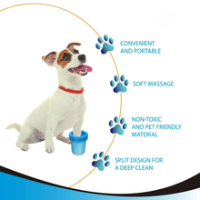 Load image into Gallery viewer, Top-Rated Dog Foot Paw Cleaner Washer And Scrubber Solution