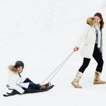 Load image into Gallery viewer, Premium Winter Kids Folding Plastic Pull Snow Slider Ice Sled