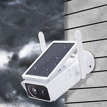 Load image into Gallery viewer, Wireless All Weather Outdoor Solar Powered Home Security Camera