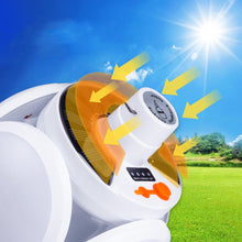 Load image into Gallery viewer, Solar Powered USB Rechargeable Outdoors LED Camping Tent Lantern Light